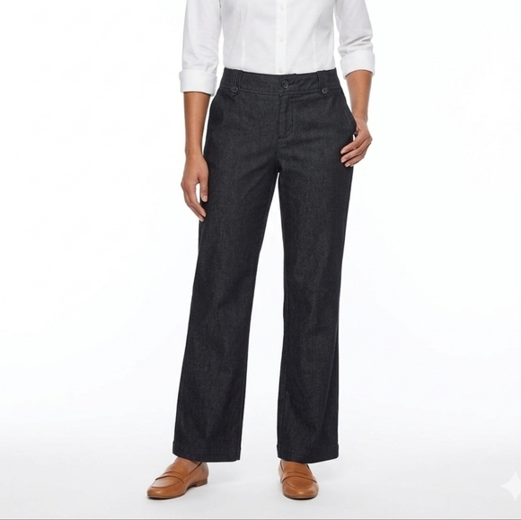 henitage fit Denim - Henitage Fit Bass Women's Black Boot Cut Jeans